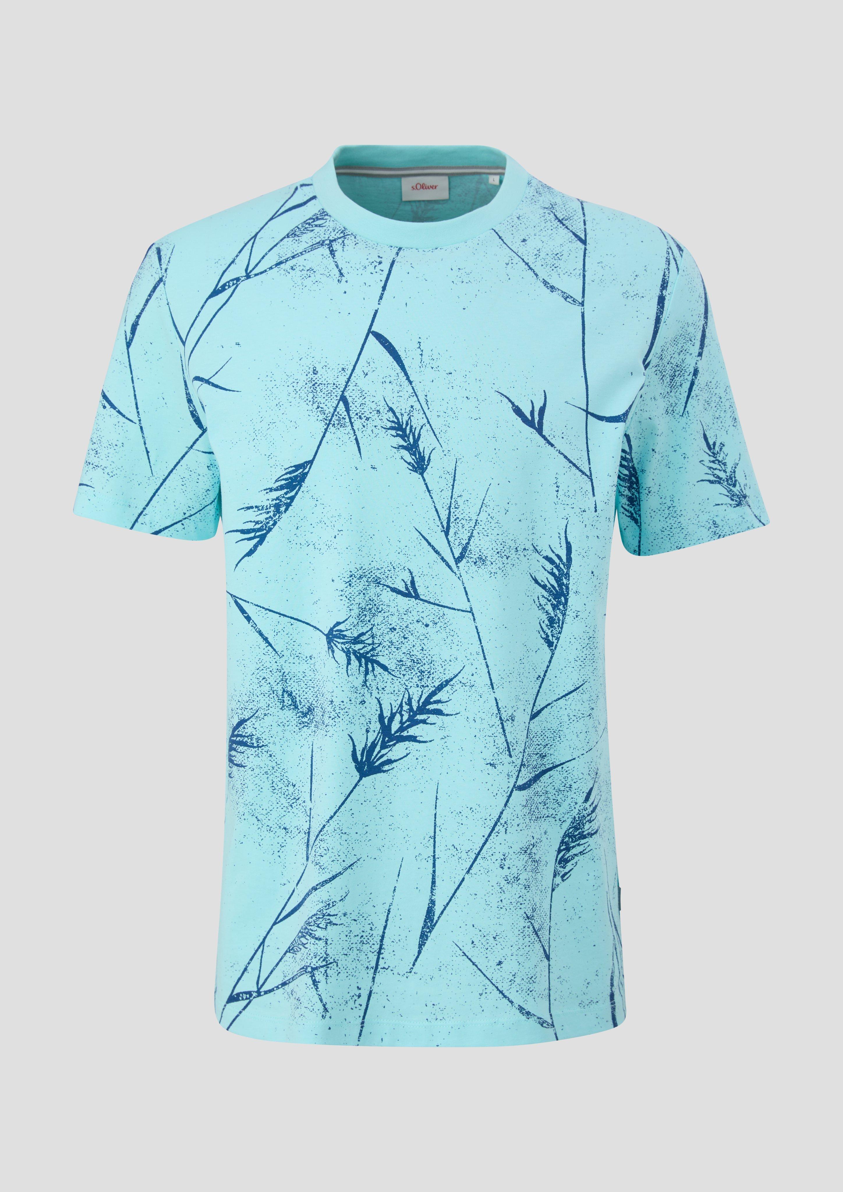 T-Shirt mit All-over-Print  2143917-60A3