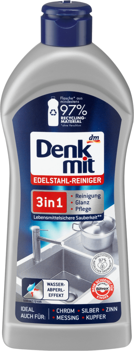 Edelstahlreiniger 3in1, 300 ml