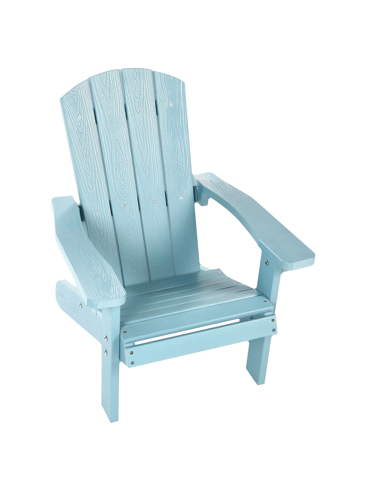 Beliani Kindersessel ADIRONDACK in Blau - (W) 40 x (H) 64 x (L) 50 cm günstig kaufen onesize