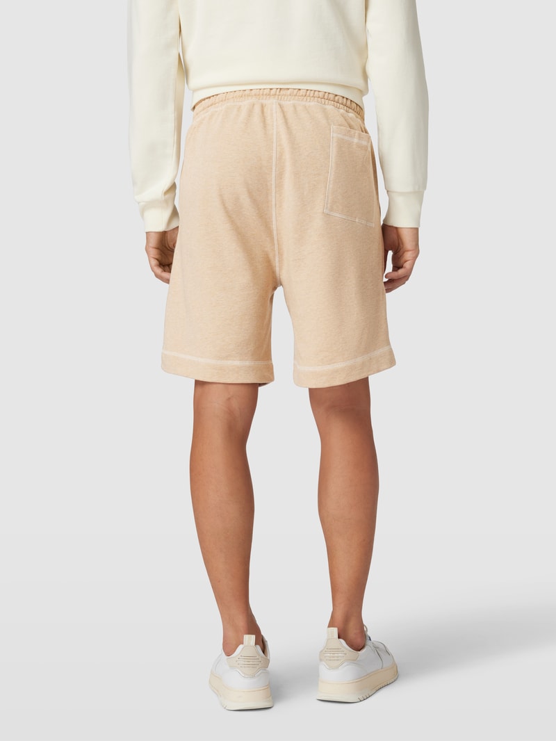 Sweatshorts in melierter Optik Modell 'FRENCH TERRY' in beige meliert