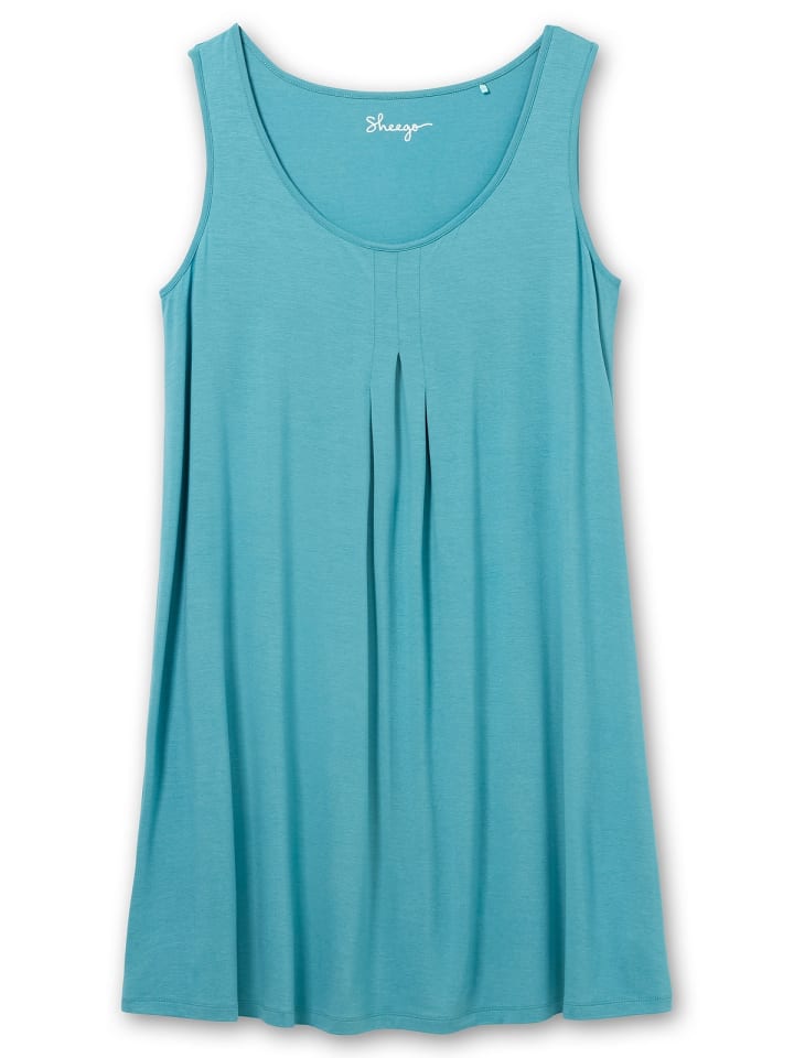 sheego Strandkleid in türkis günstig kaufen