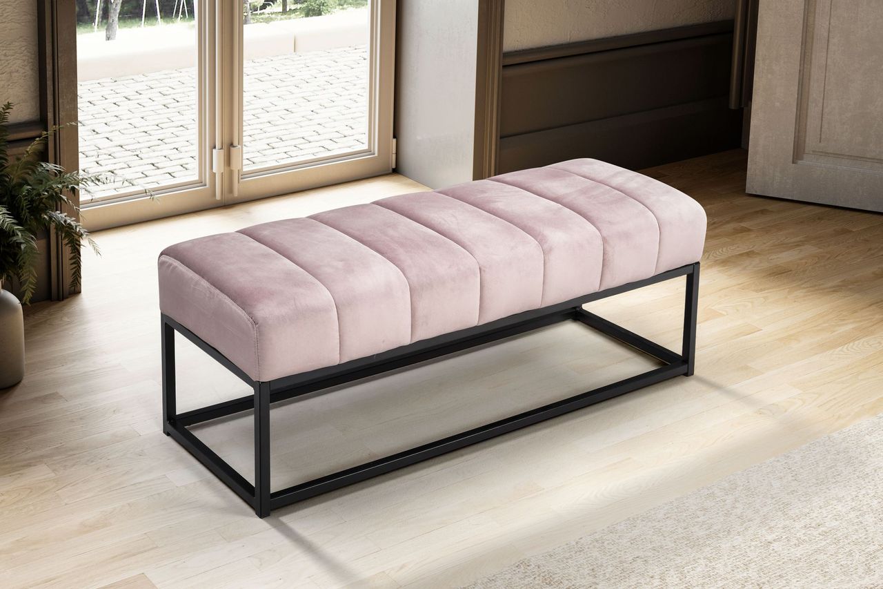 Wohnling Sitzbank Samt 108 cm