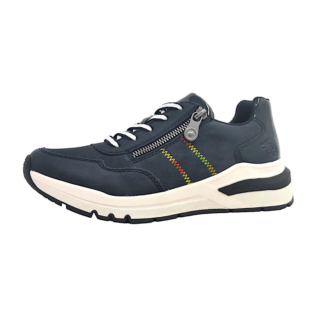 Rieker NewYork/Namur/Softlack M6601-14 Blau 14 Pazifik/ Marine