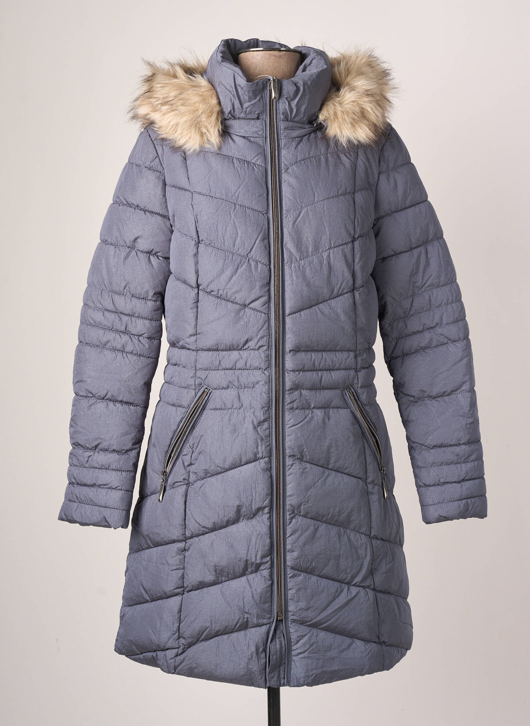 Damart Doudounes Femme couleur gris