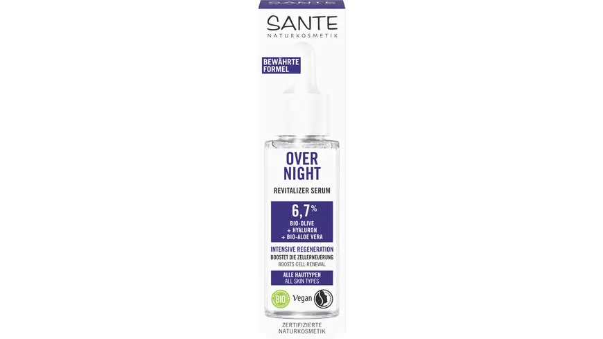 SANTE Overnight Revitalisierendes Serum 30 ml