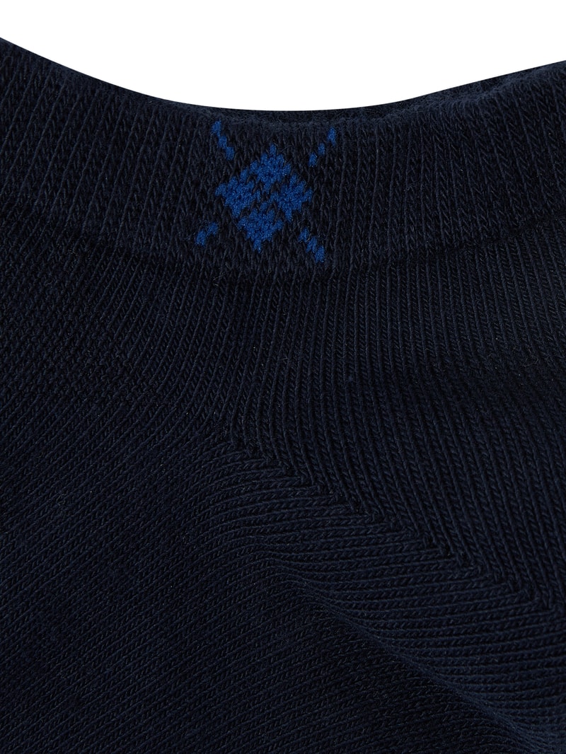 Sneakersocken im 2er-Pack Modell 'Everyday' in marineblau