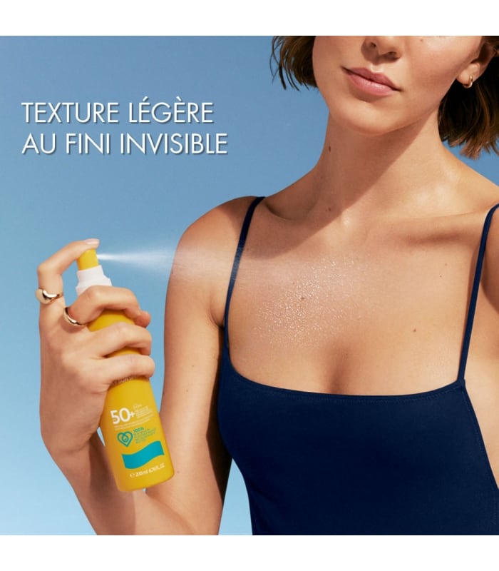 BIOTHERM-WATERLOVER SPRAY SOLAIRE LACTE SPF50+- Spray solaire hydratant multi-protection