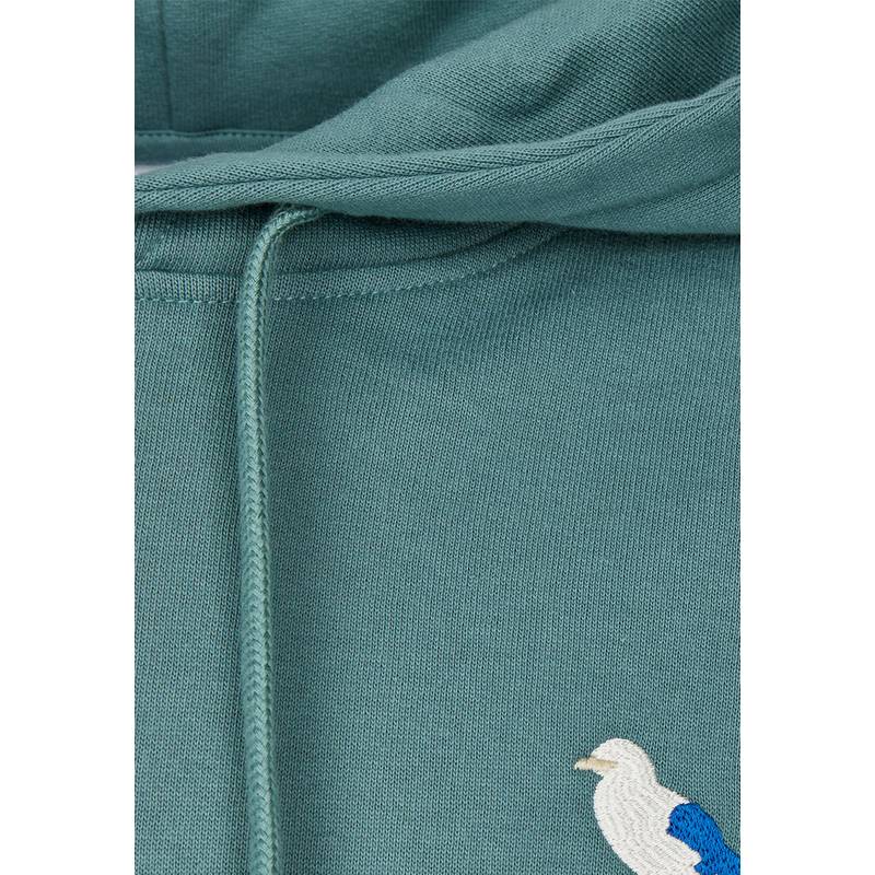 Cleptomanicx Hooded Embro Gull 2 Kapuzenshirt Herren