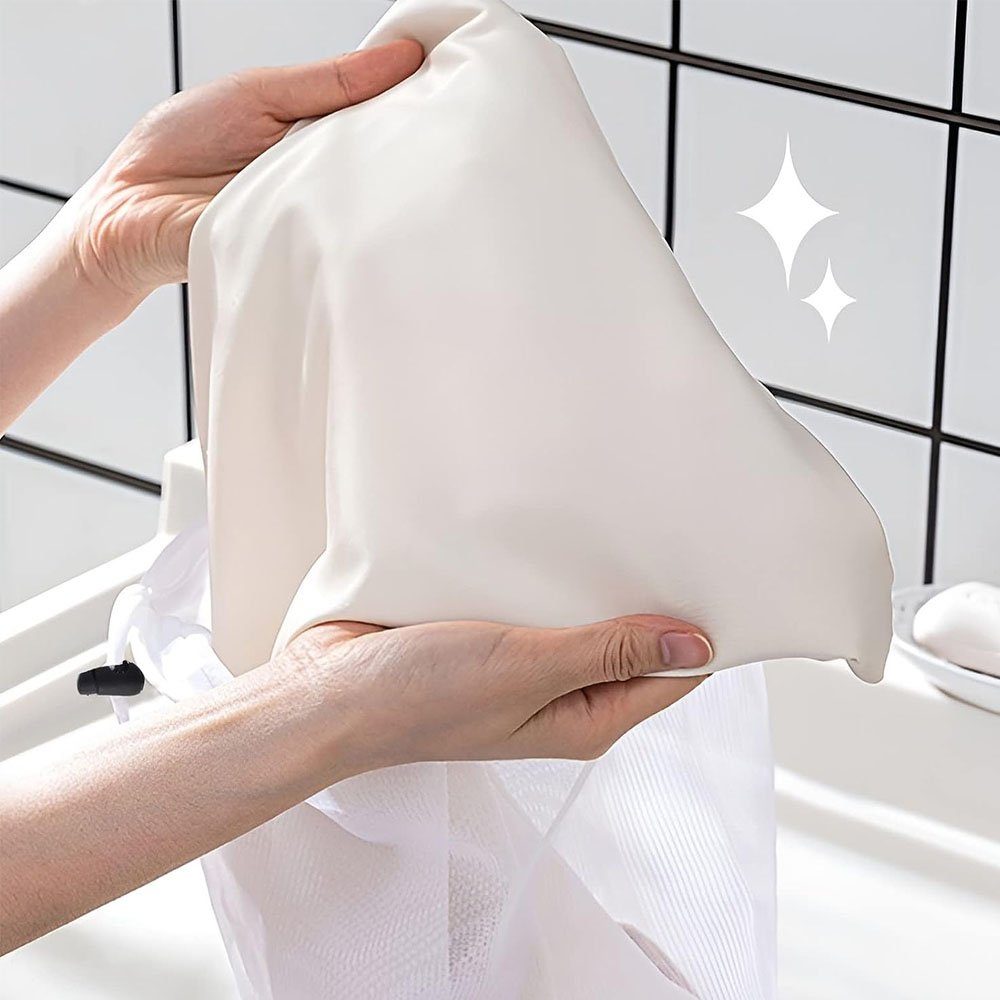 Sarfly Wäschesäckchen Wäschenetz für Waschmaschine Wäschesack,(2-St., mit Kordelstopper Wiederverwendbar), für Unterwäsche Bettwäsche Babywäsche Socken
