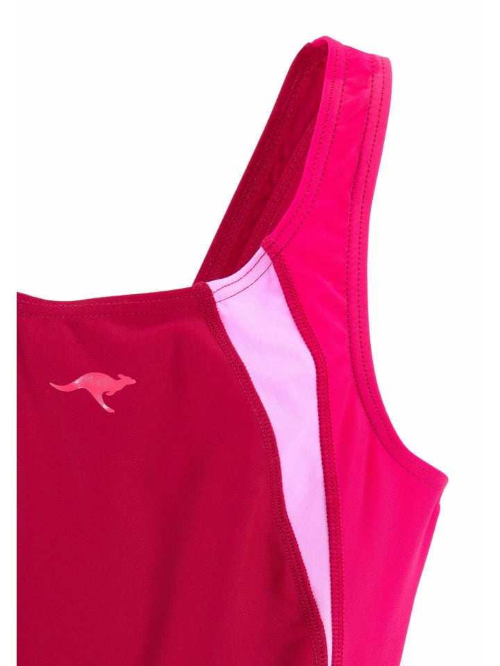 Kangaroos Badeanzug in himbeerrot günstig kaufen