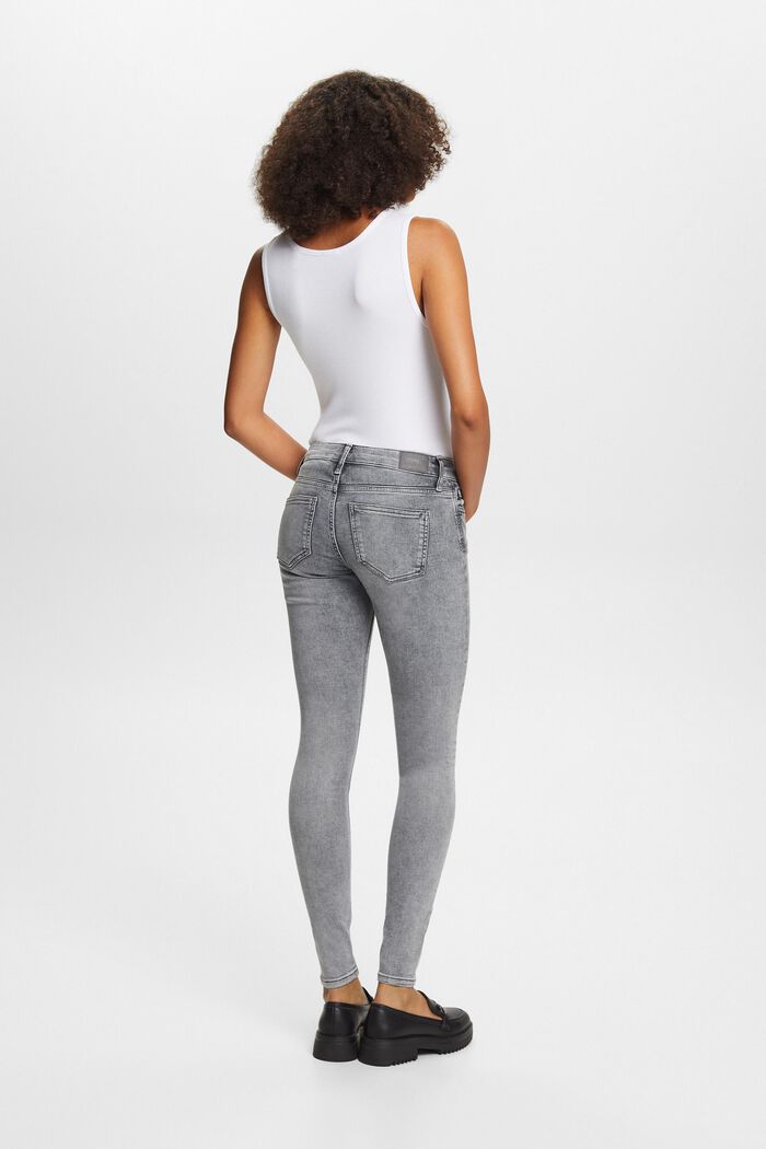 Skinny Jeans mit mittlerer Bundhöhe