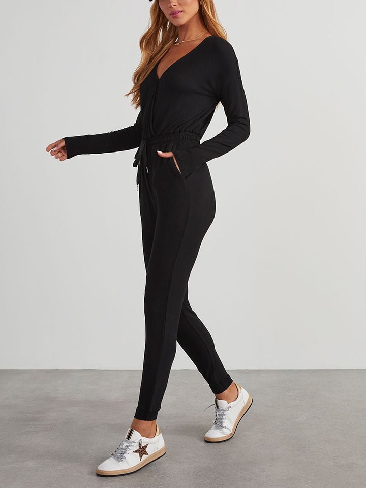 LA Angels Jumpsuit in Schwarz günstig kaufen