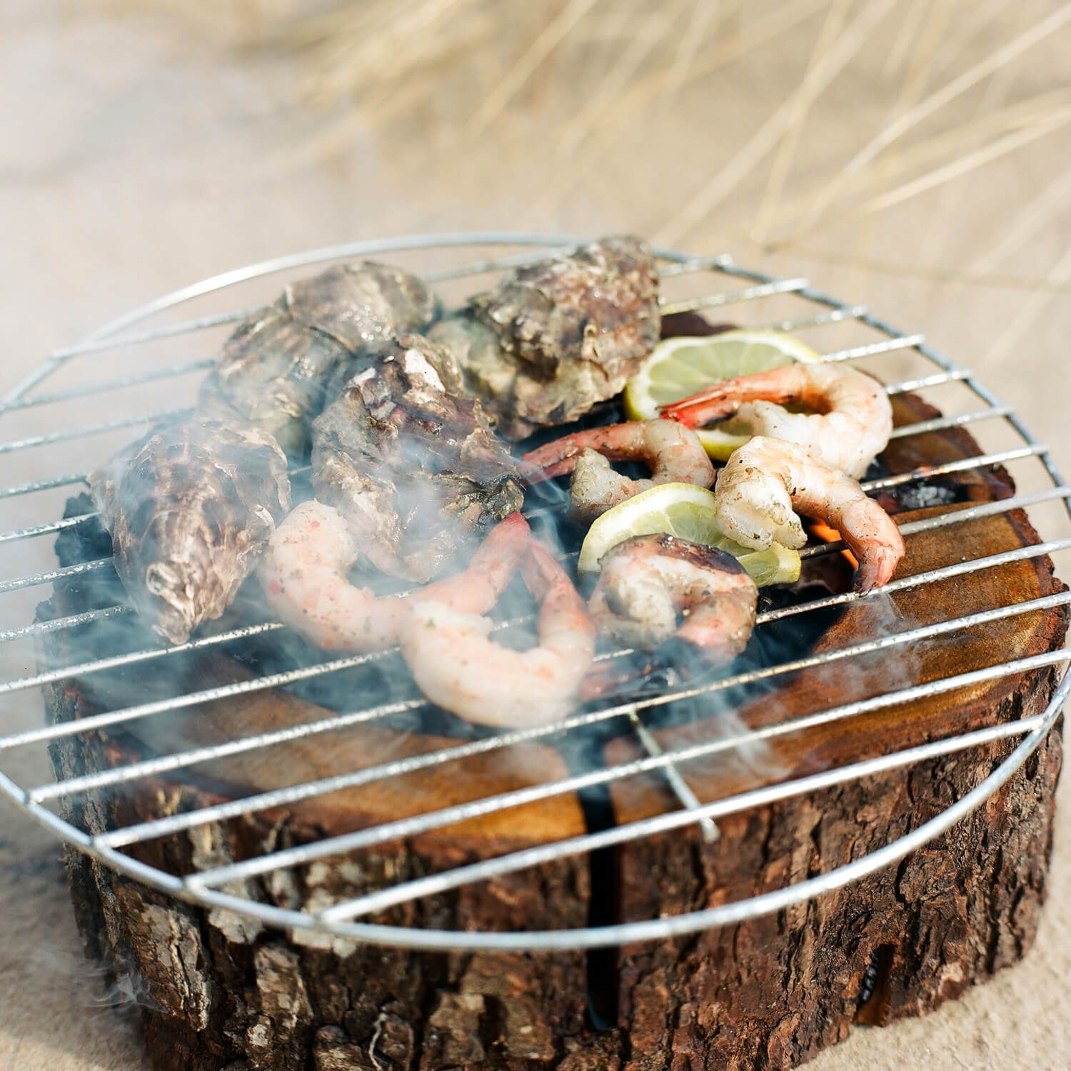 Einweggrill Woodie