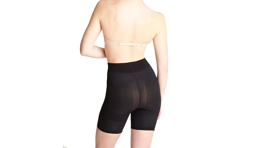 NO-MI Damen figurformende Short mit Cooling Effekt black