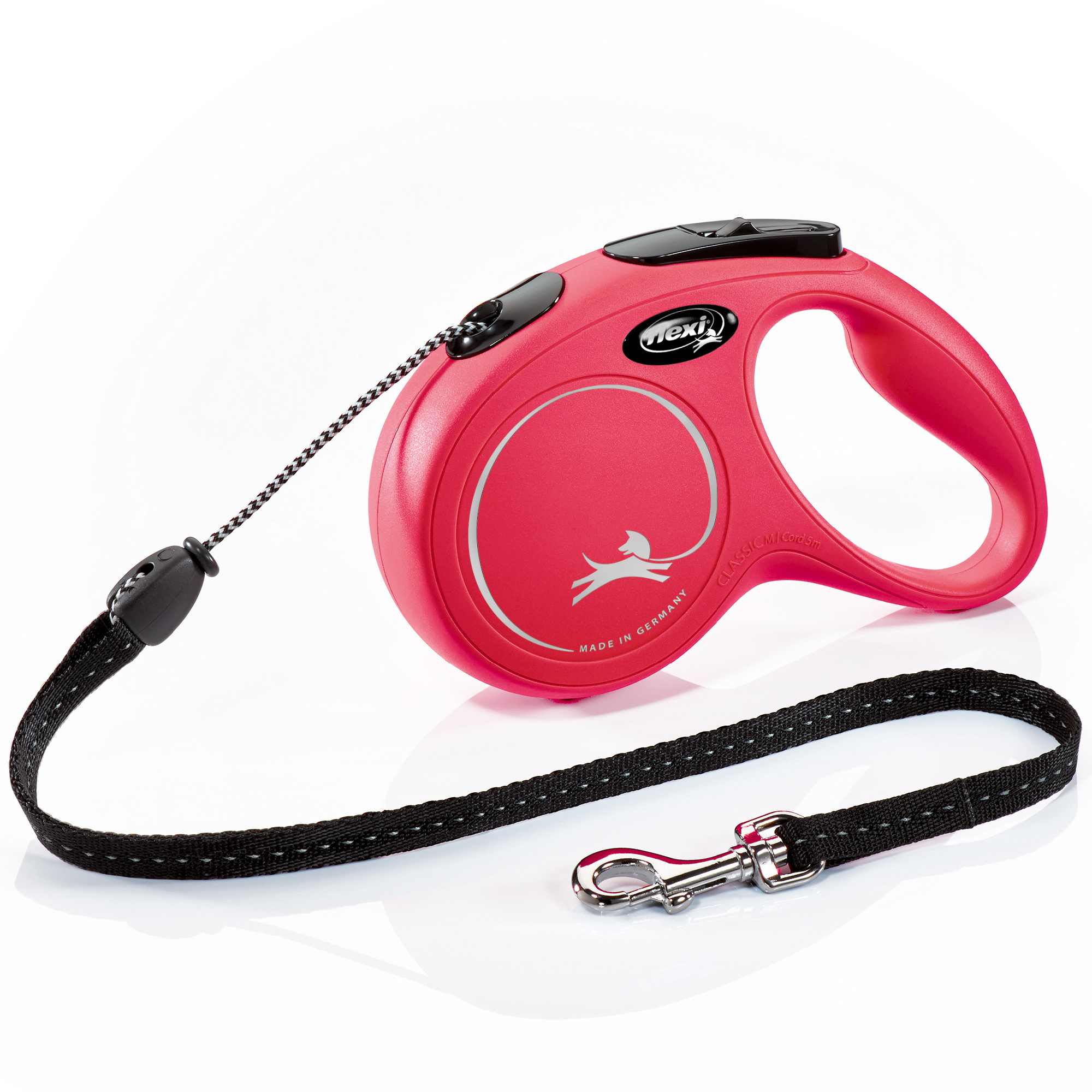 Flexi Hundeleinen Flexi New Classic Seil rot M, 5 m, 20 kg