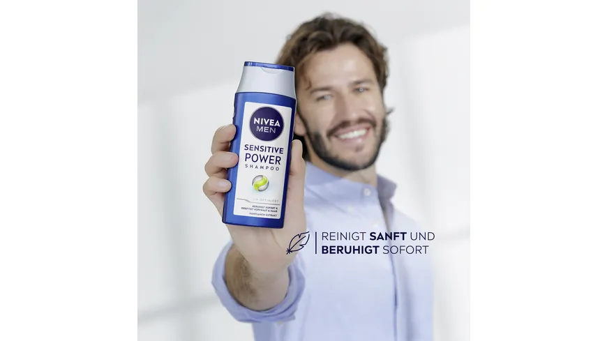 NIVEA MEN Sensitive Power Shampoo 250 ml