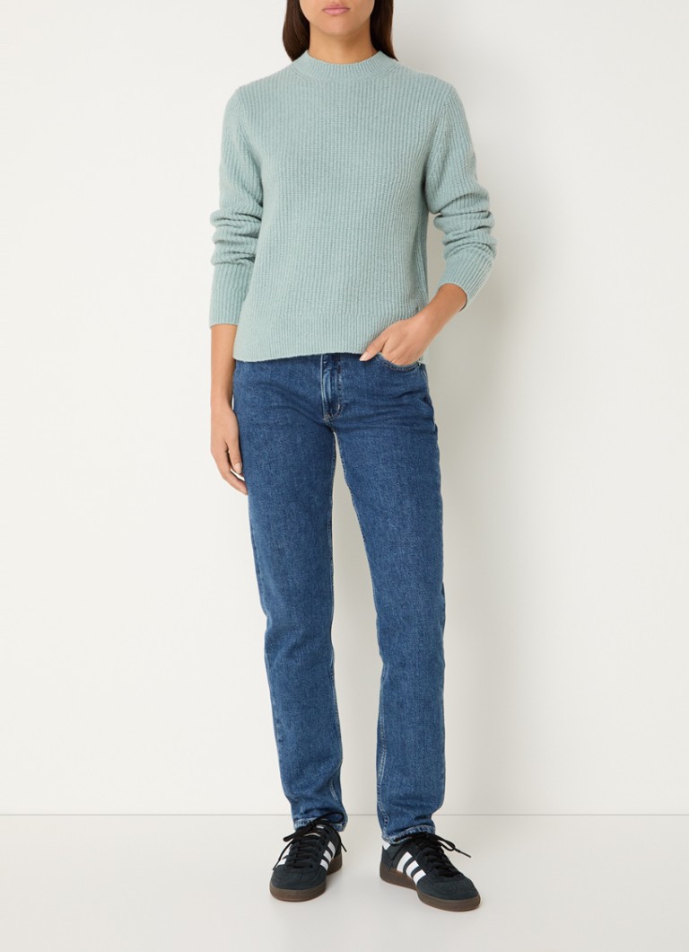 Maglione a maglia grossa Calvin Klein in misto lana