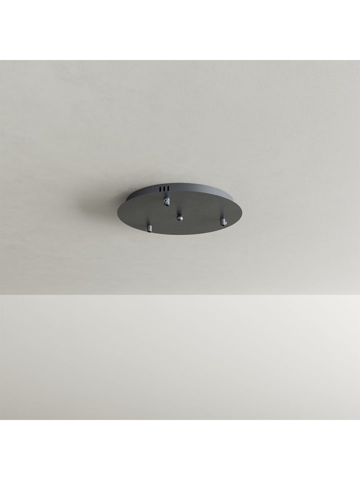 s.LUCE Modular Hängeleuchten-Baldachin 3-flammig oder 5-flammig in Chrom günstig kaufen