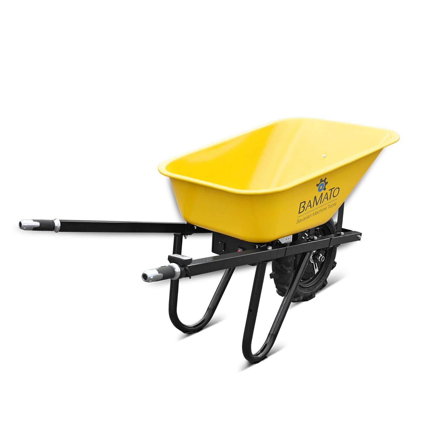 BAMATO Motorschubkarre MTR-150, 75 l, 1-tlg., elektrische Schubkarre, Akku Schubkarre