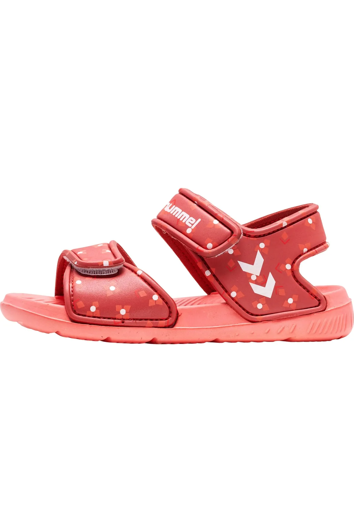 hummel  Pantolette - Rot - Flacher Absatz