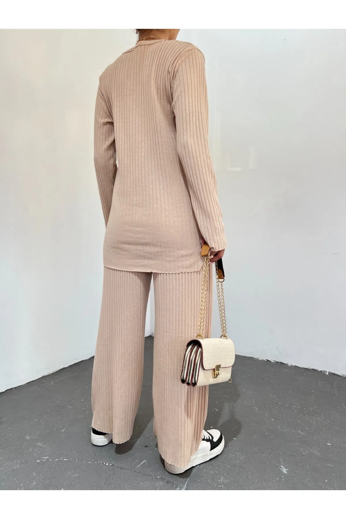 Modamorfo  Camisole-Set mit Rundhalsausschnitt