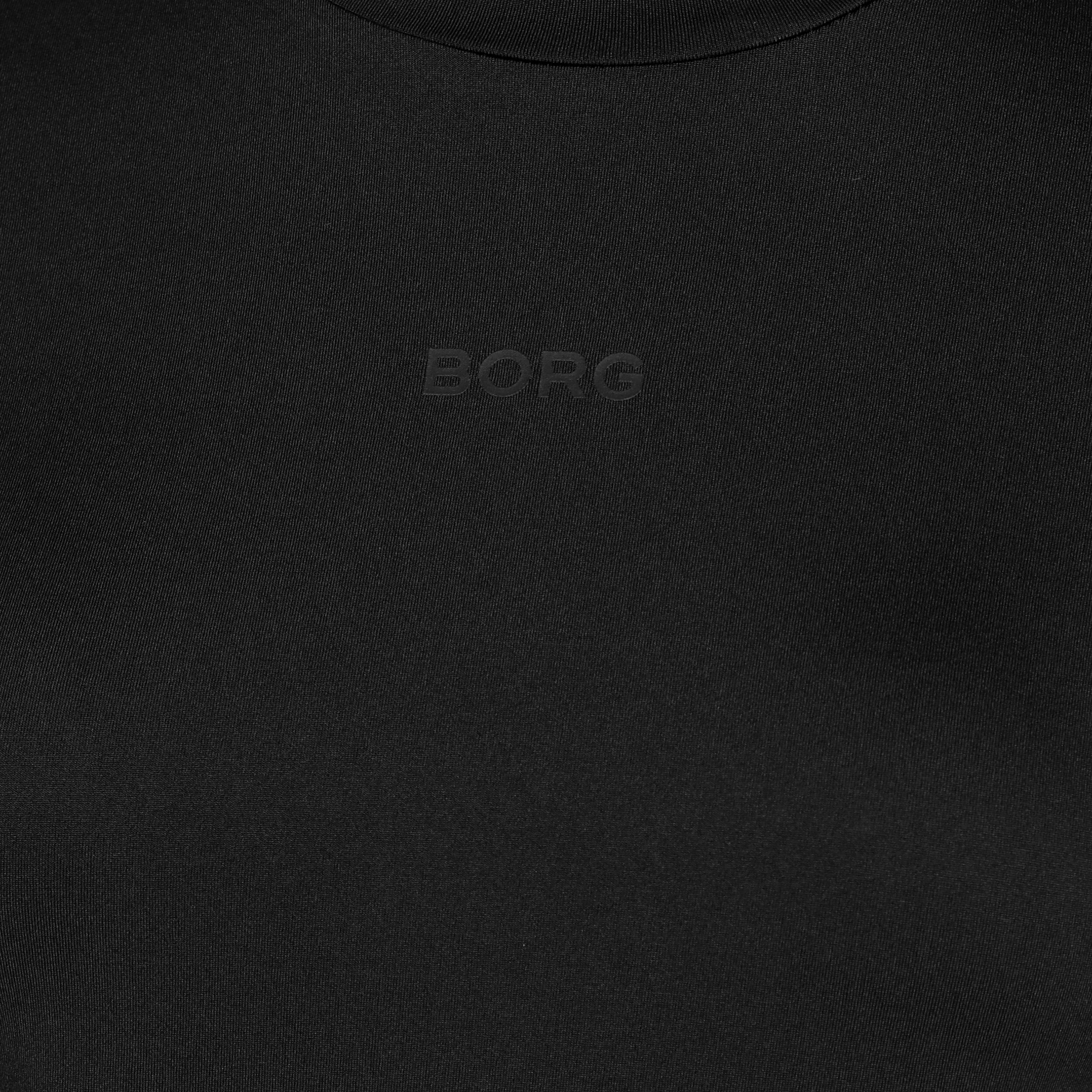 Borg Longsleeve Damen - Schwarz