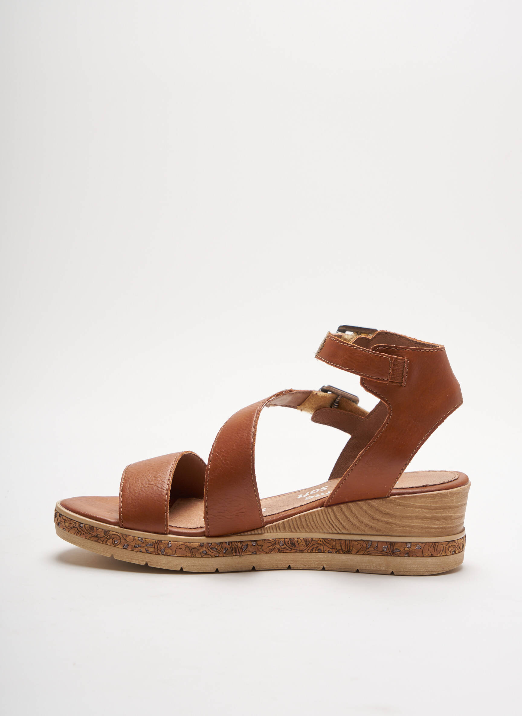 Remonte Sandales Nu Pieds Femme couleur marron