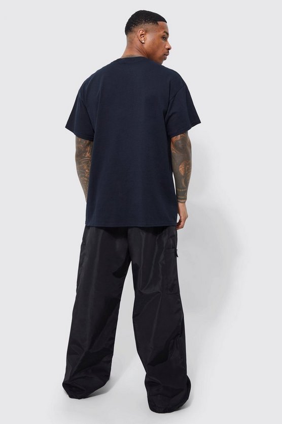 Oversize T-Shirt mit Offcl Kaktus-Print