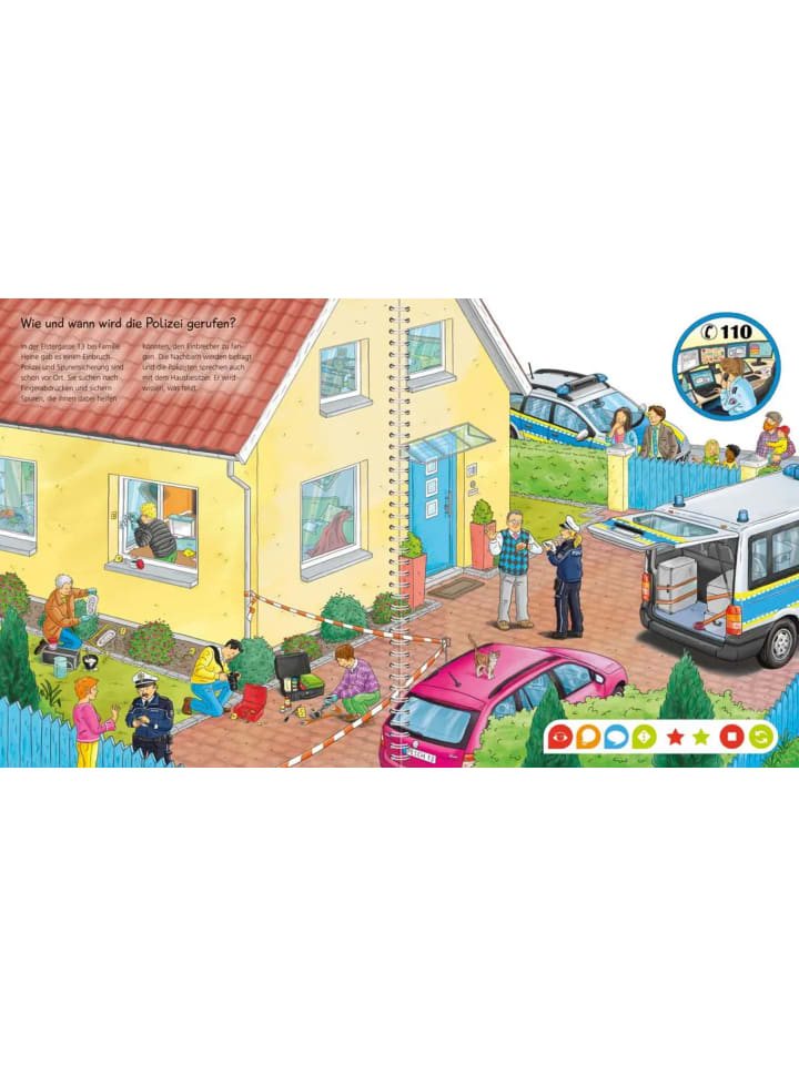 Ravensburger tiptoi® Wieso? Weshalb? Warum? Unterwegs mit der Polizei günstig kaufen onesize