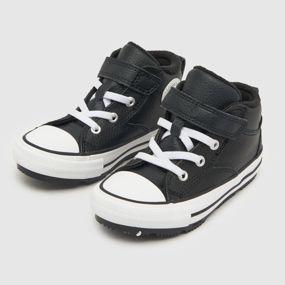 Črno-beli športni copati Converse All Star Malden za malčke