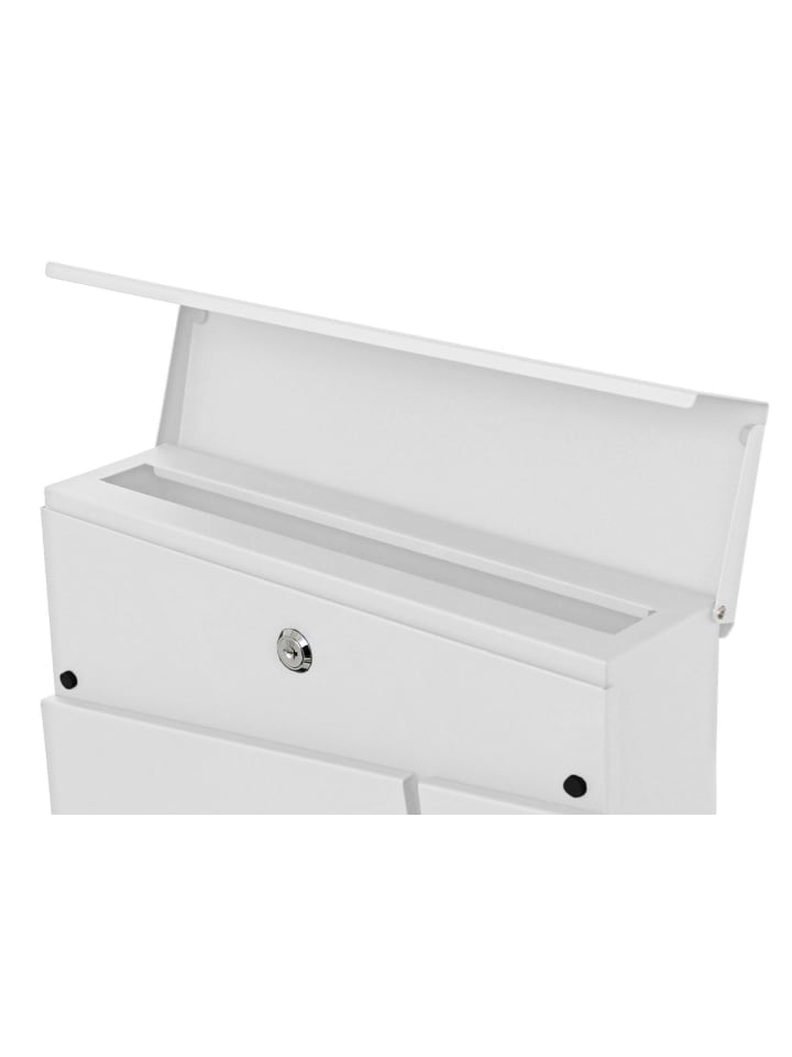 MCW Briefkasten B29 mit Zeitungsfach, Weiß günstig kaufen onesize
