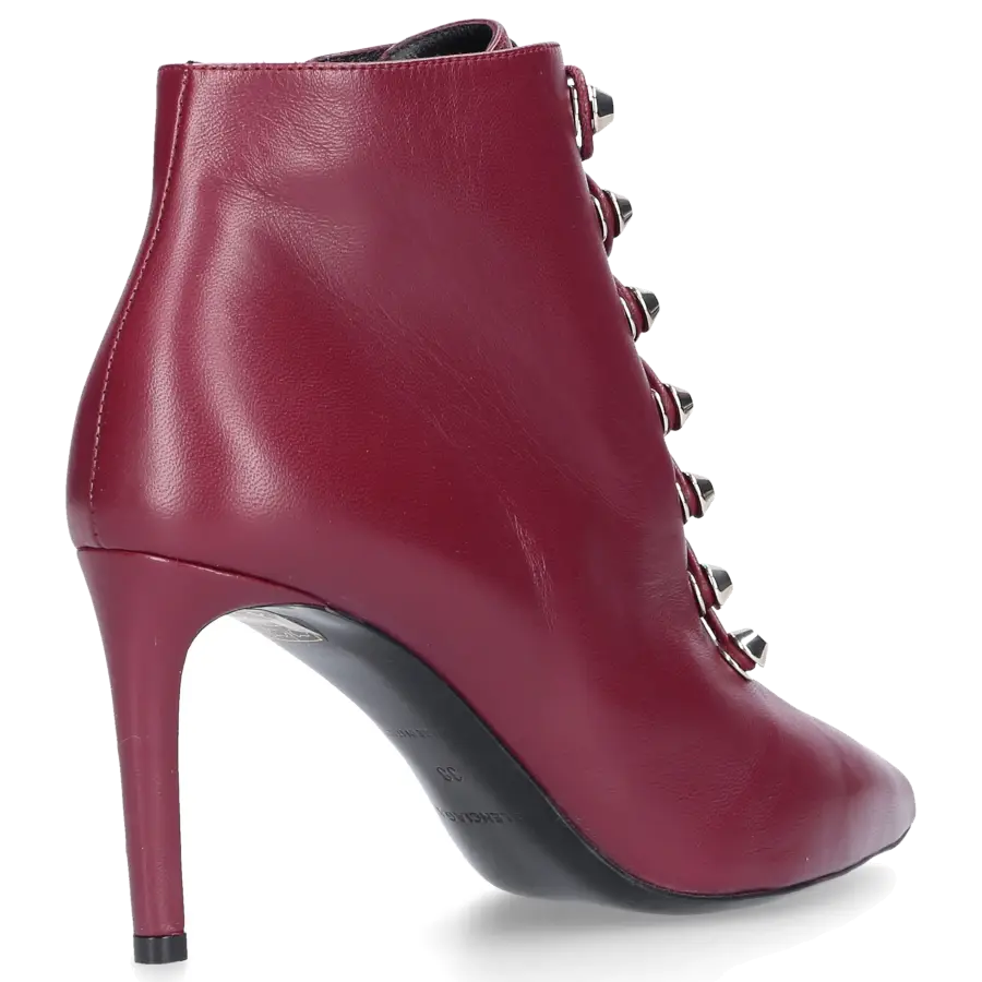 Balenciaga - Stiefeletten WAWF0 Kalbsleder - rot