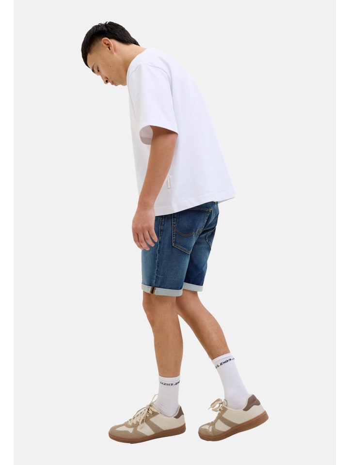 Jack & Jones Shorts 'Rick' in blau günstig kaufen