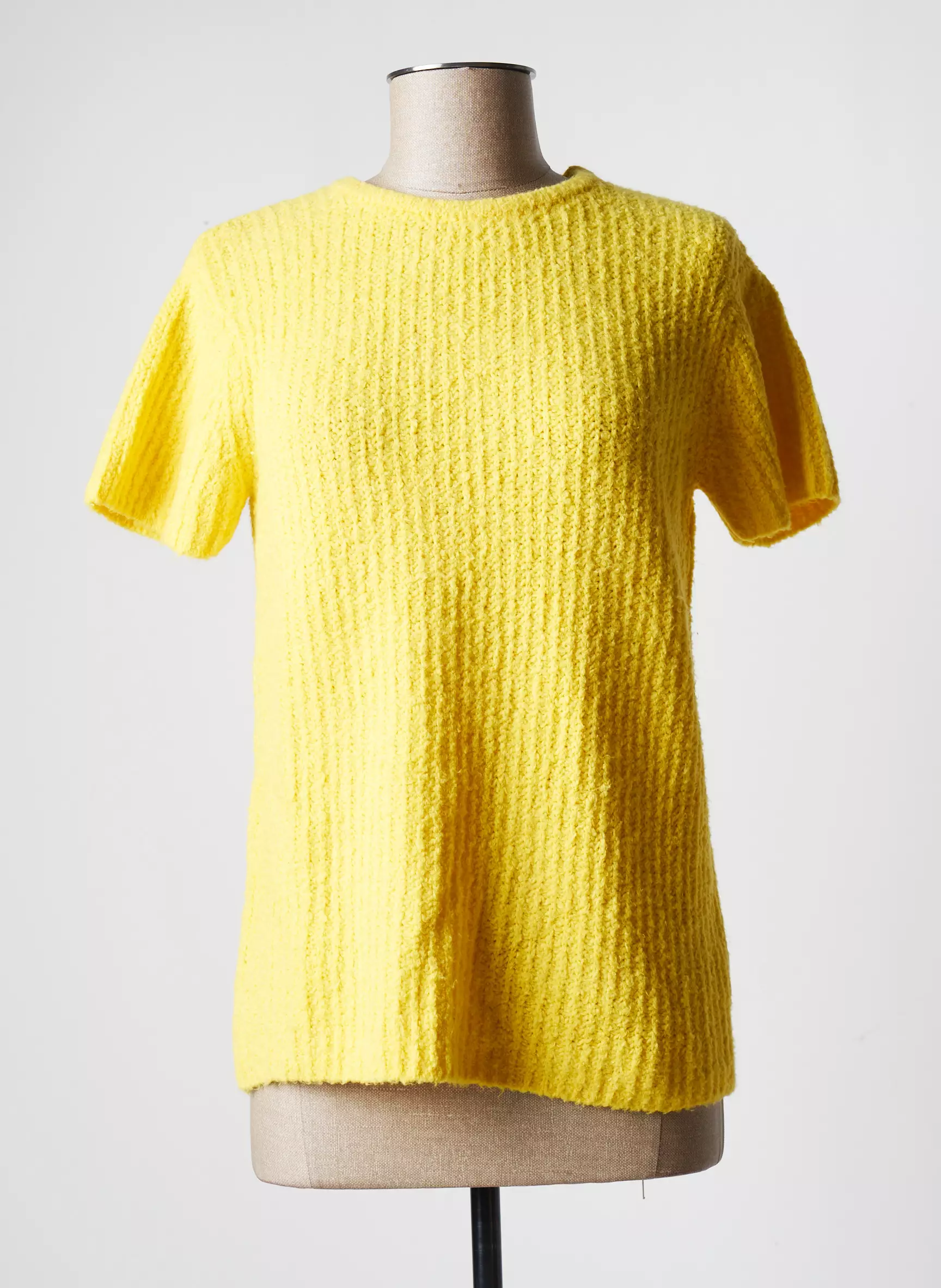 American Vintage Pulls Femme couleur jaune