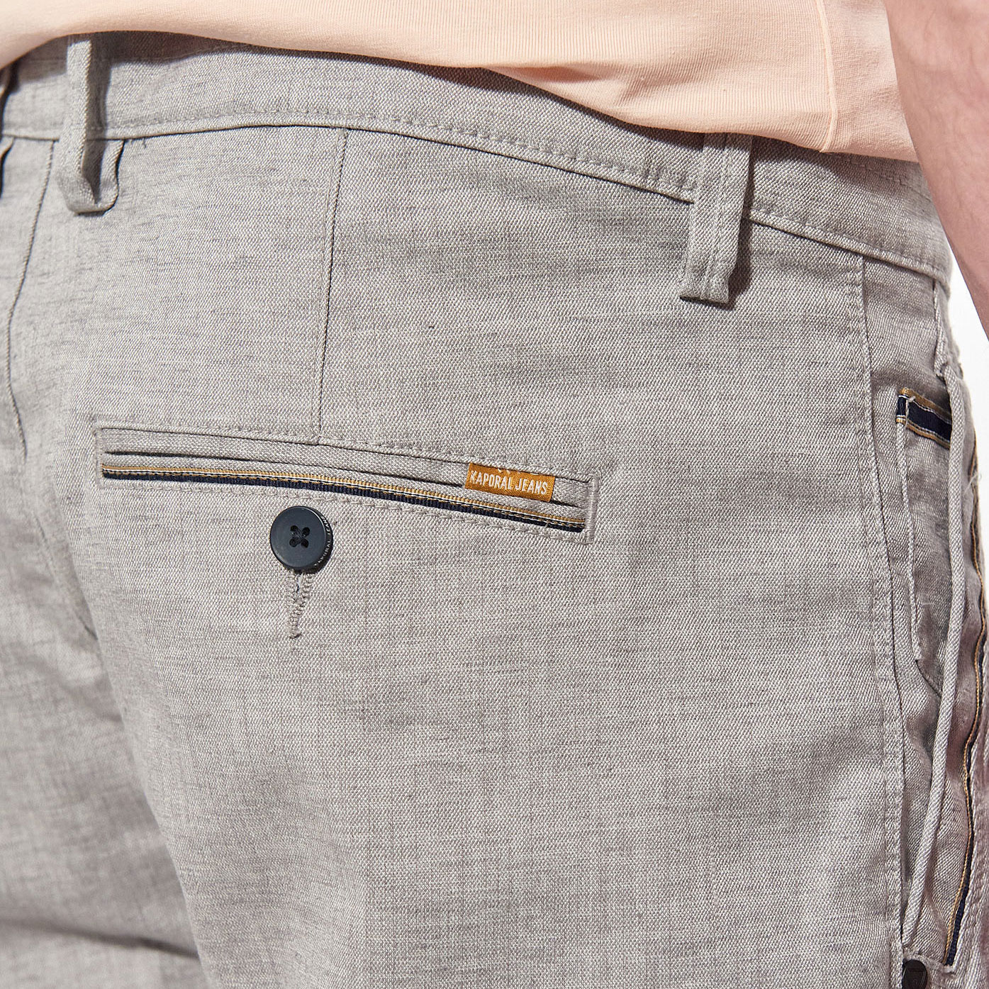 NOCI   Short gris chinÃ© Homme