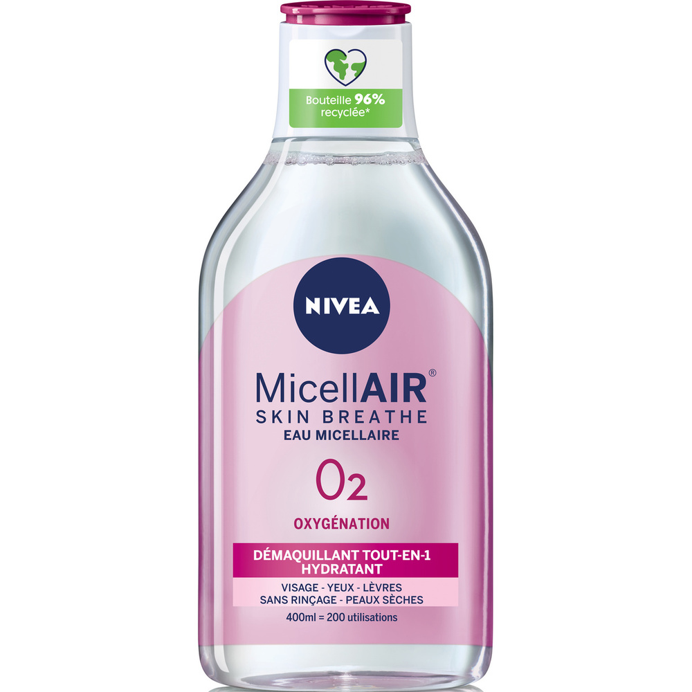 nivea MICELLAIR - Eau  peaux sèches Démaquillant micellaire