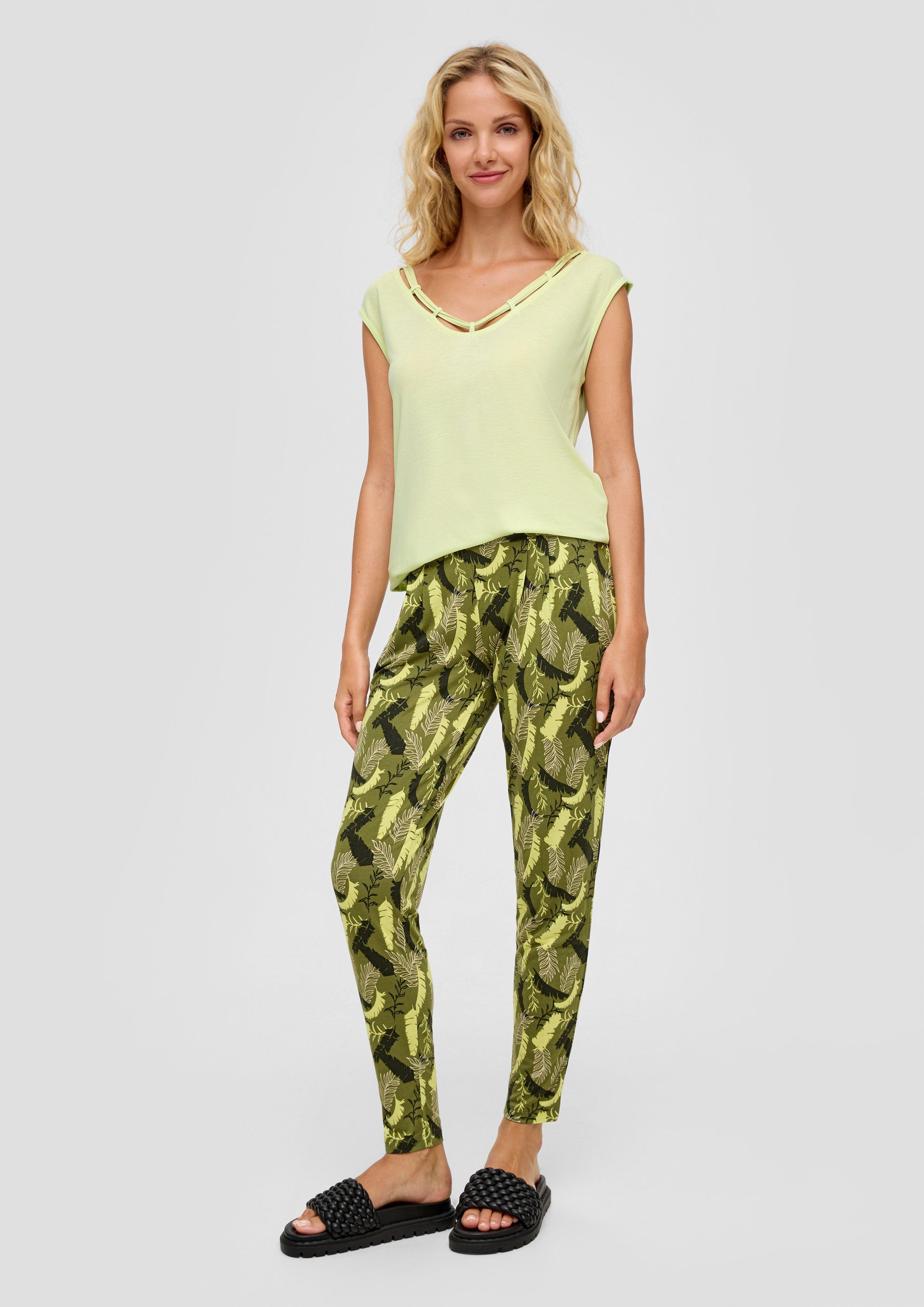 T-Shirt mit Cut-outs  6007580-7100