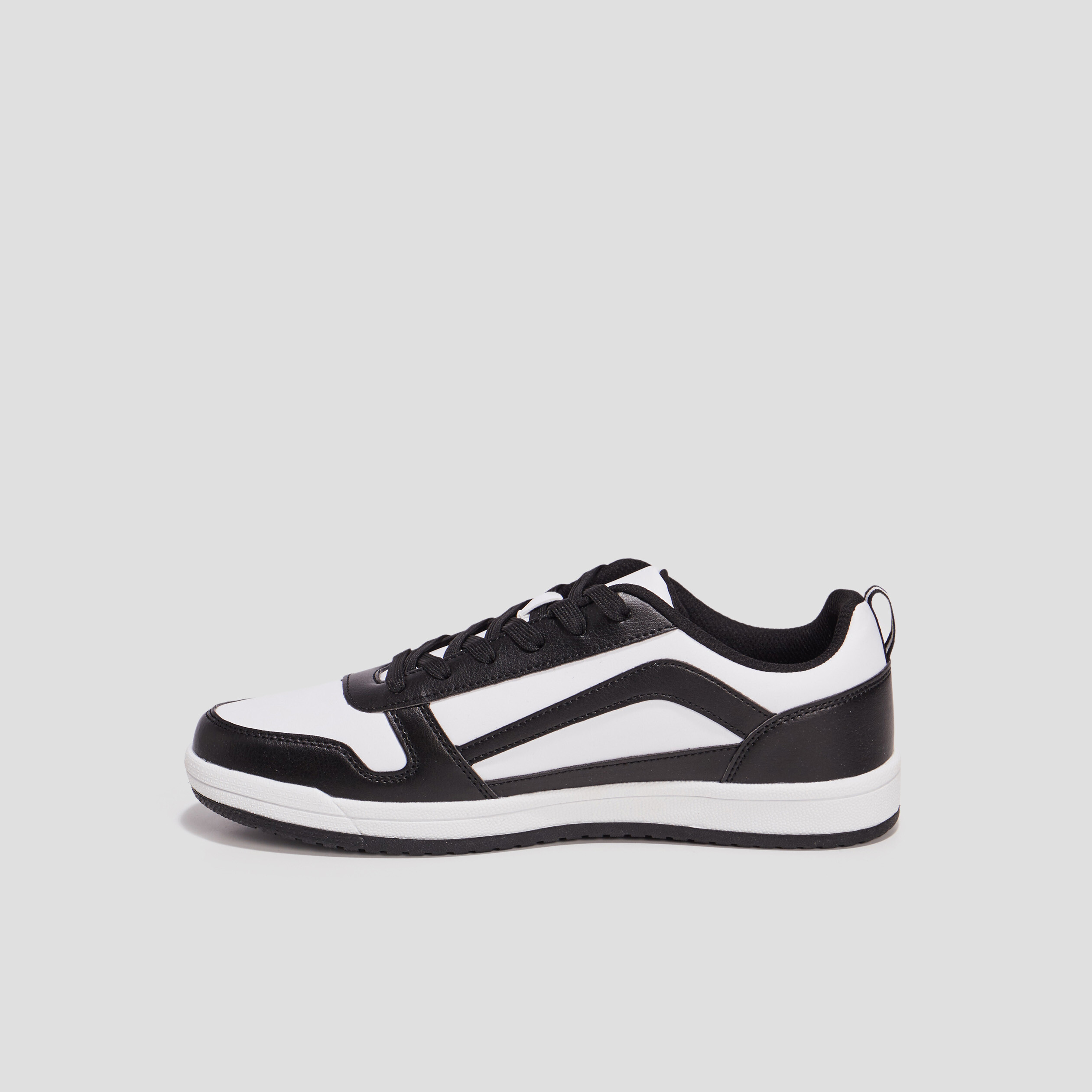 Tennis à lacets Liberto noir homme | La Halle