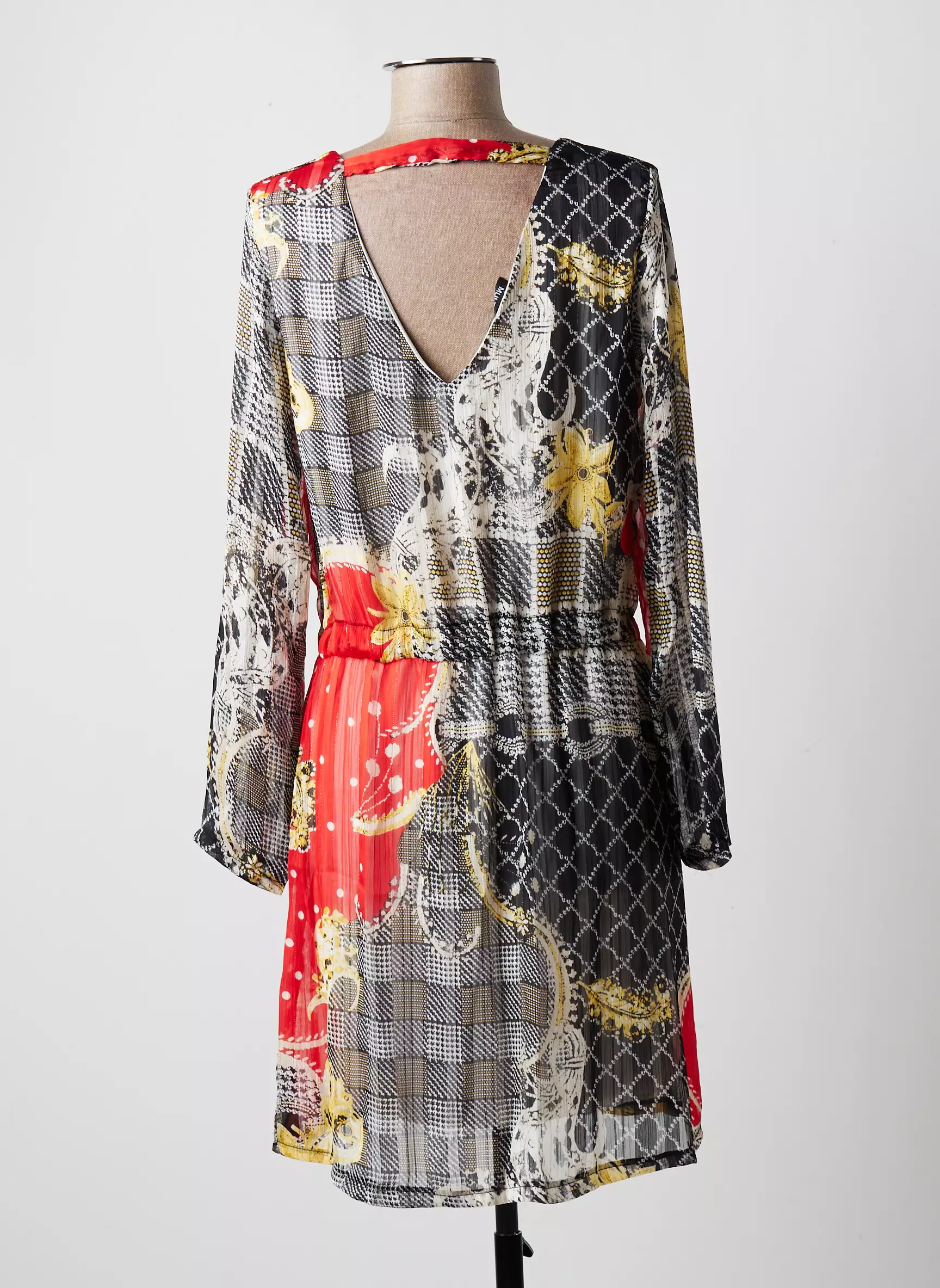 Multiples Robes Mi Longues Femme couleur noir