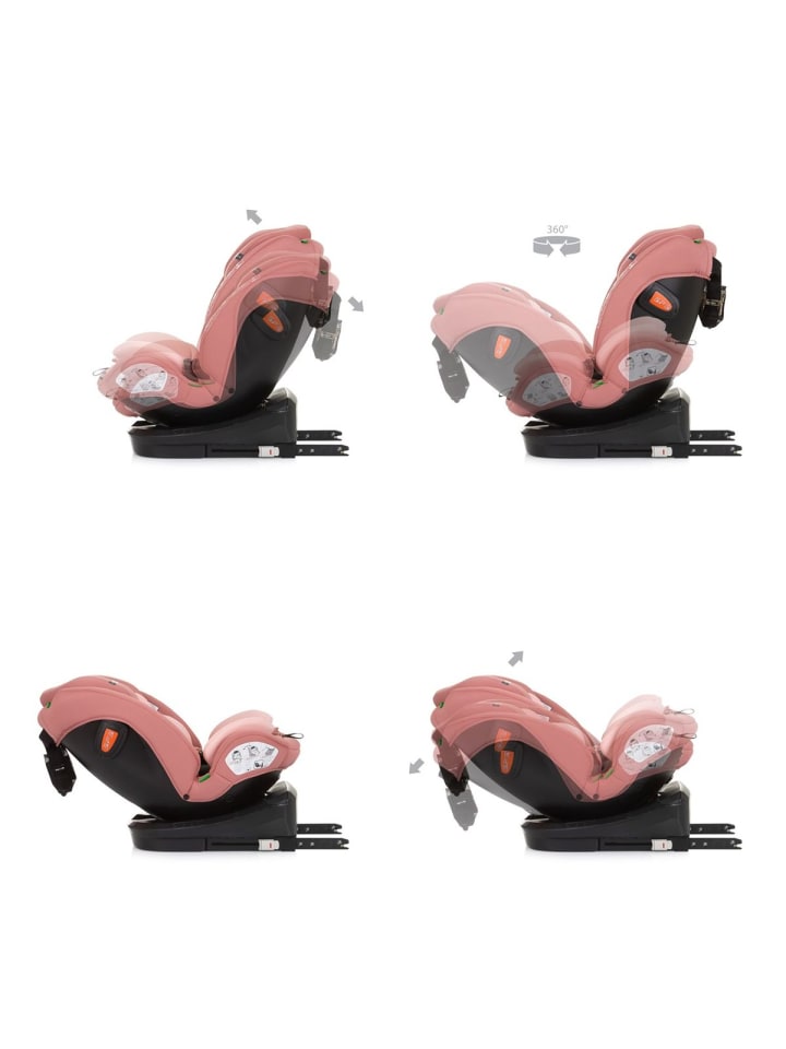 Chipolino Autositz Volare i-Size Isofix in rosa günstig kaufen onesize