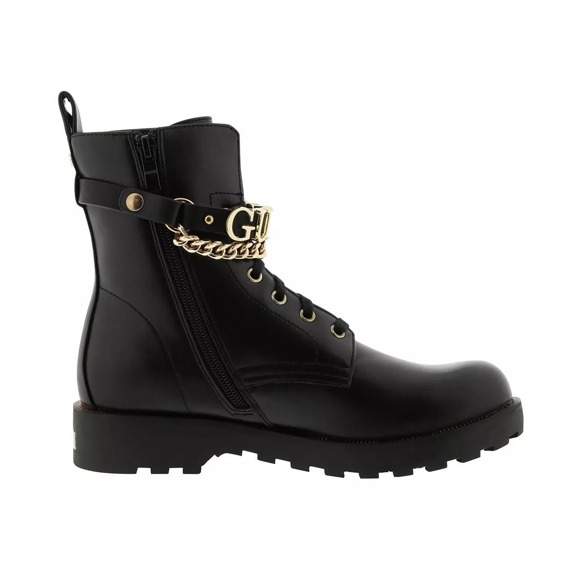 GUESS Stiefeletten schwarz Biker Boot