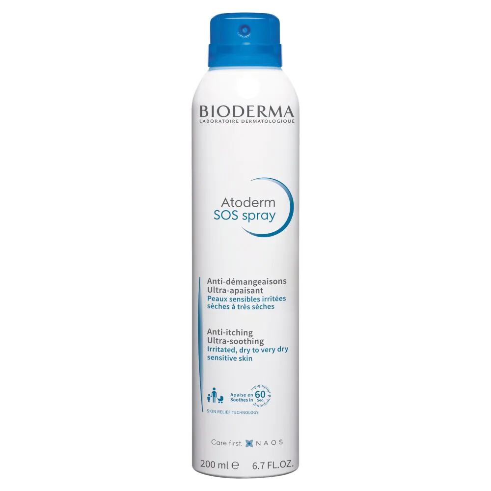 Bioderma Atoderm SOS niežulį malšinantis kūno purškiklis
