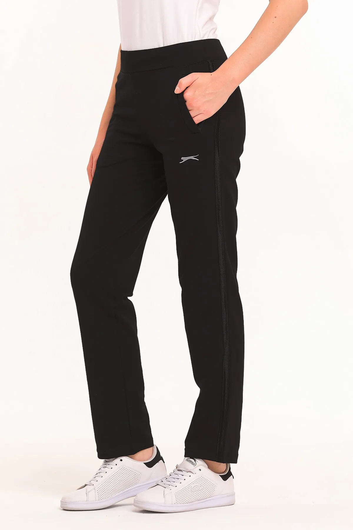 Slazenger  Maxi I Damen Jogginghose Schwarz