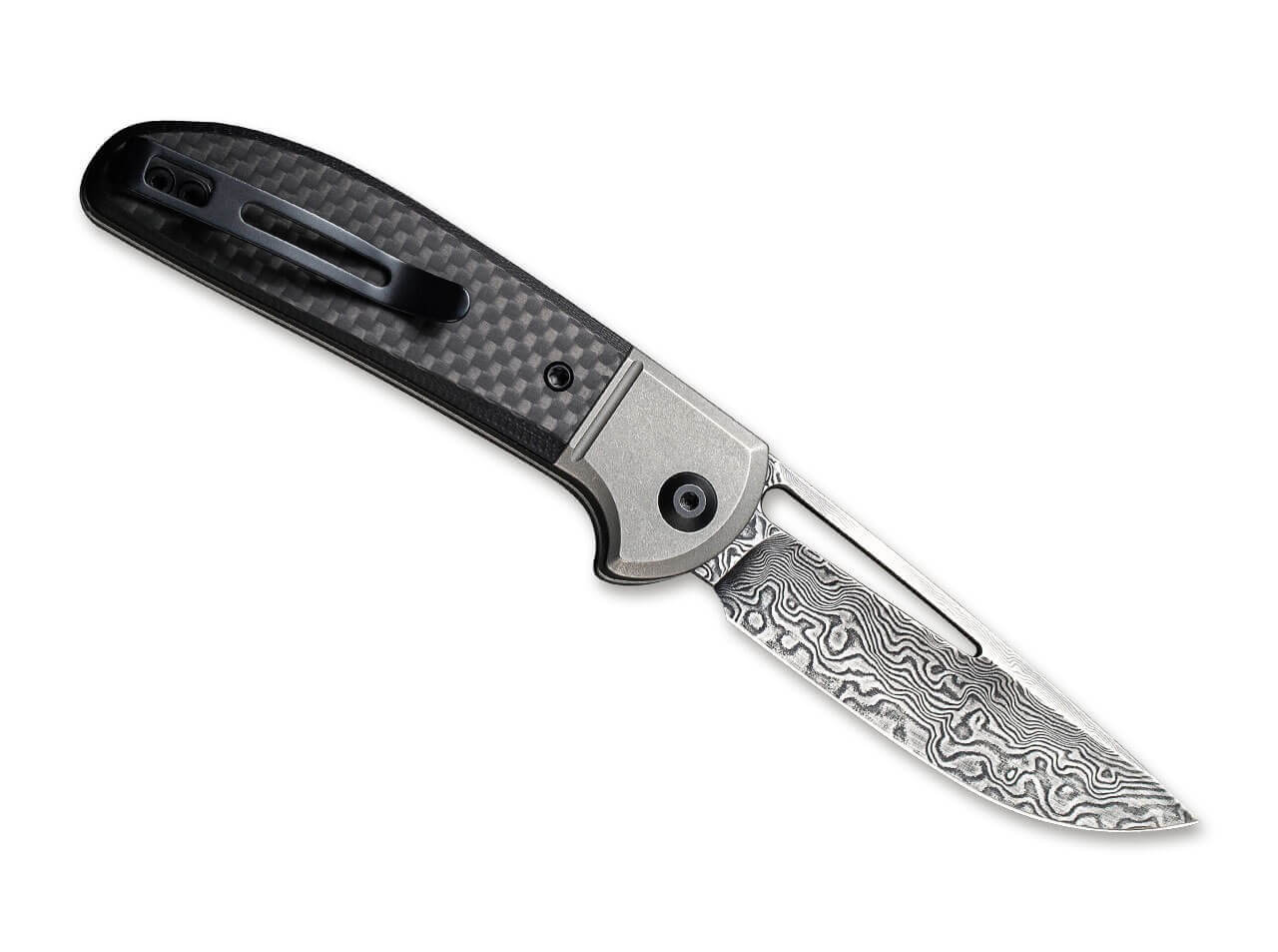 Trailblazer Damascus CF Black