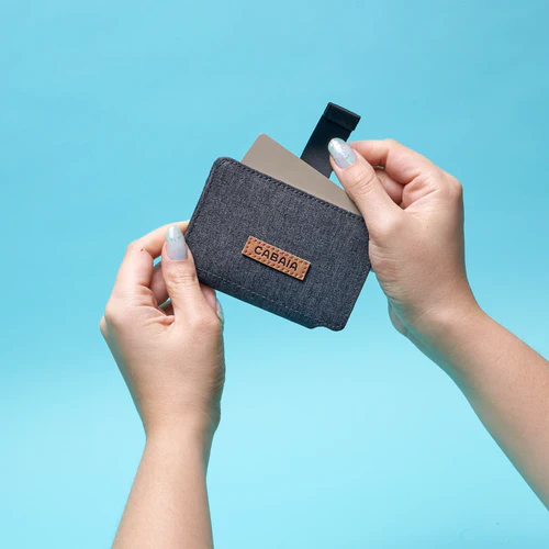 Grey Big Ben card holder