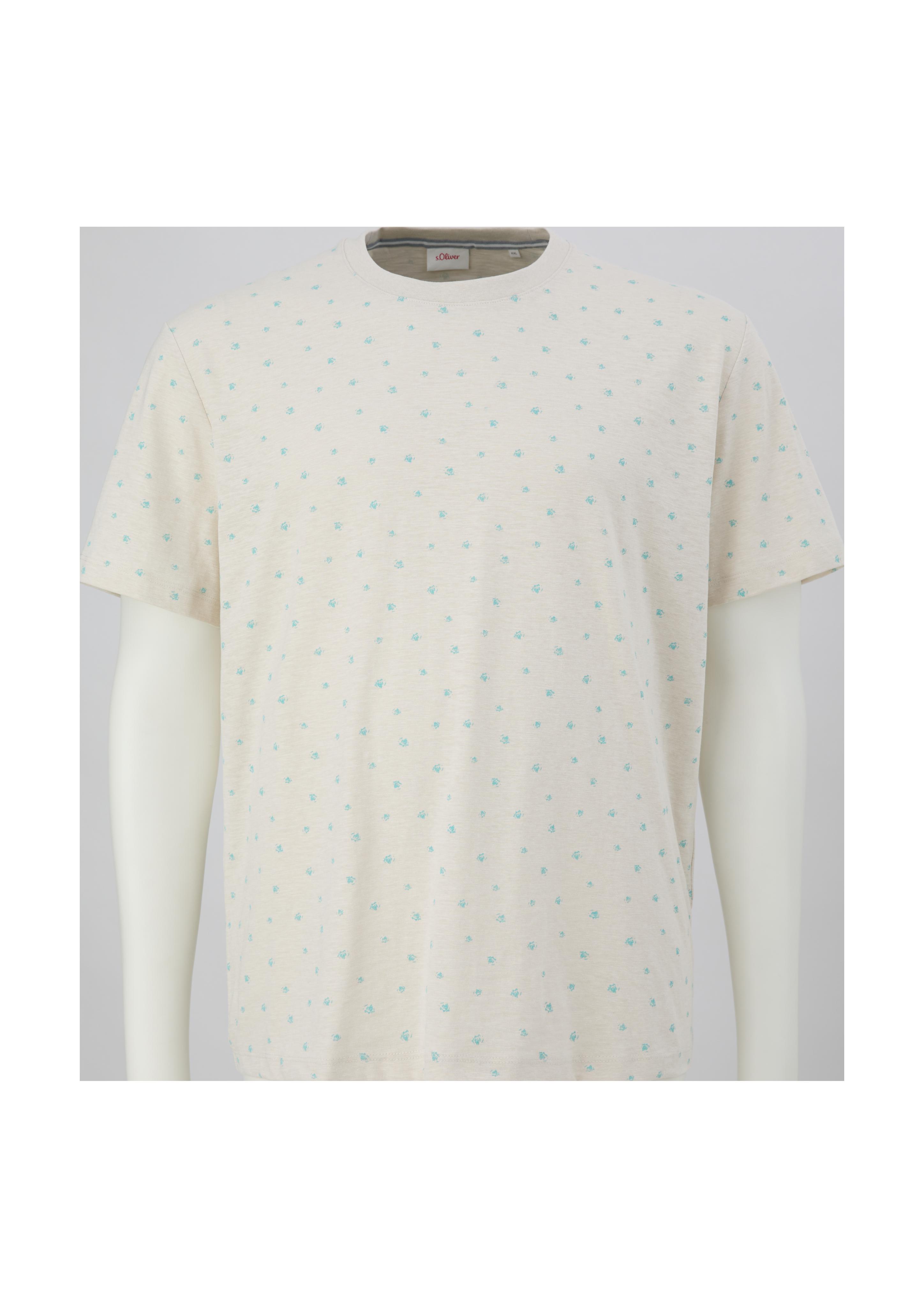T-Shirt mit Allover-Print  2133269-01A0