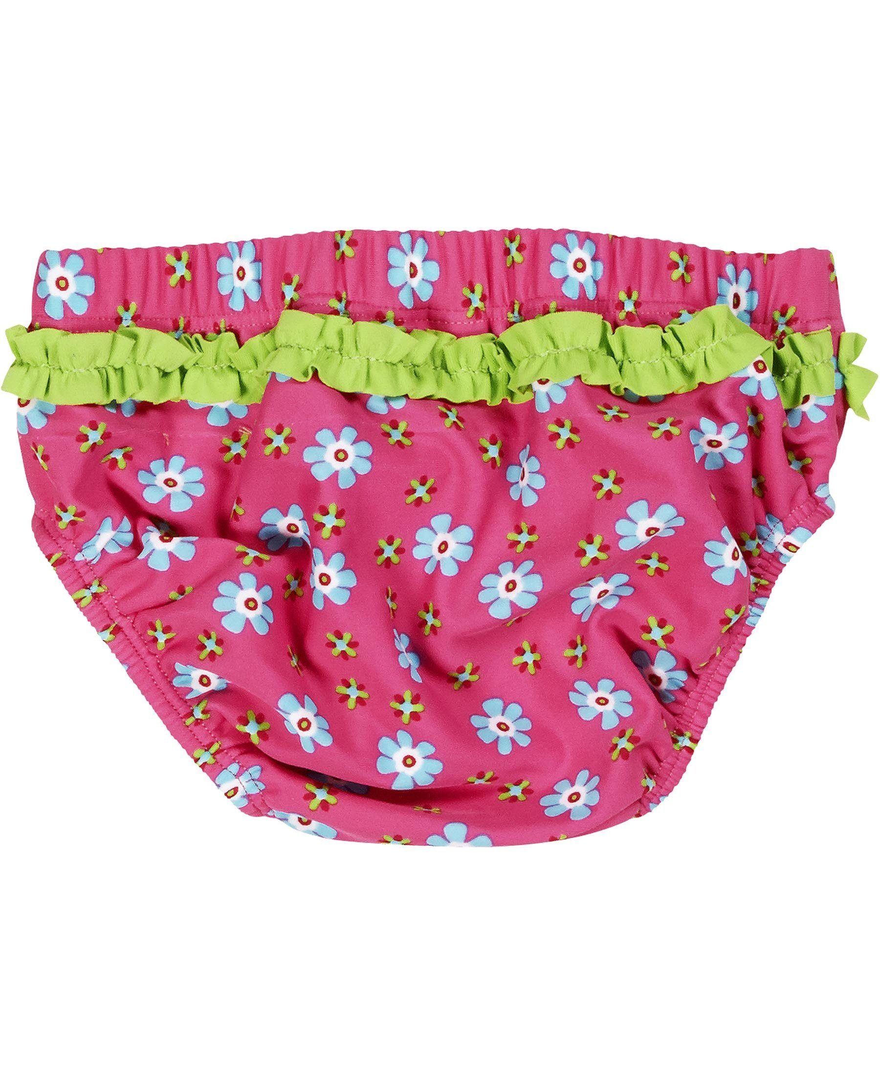 Playshoes Badehose UV-Schutz Windelhose Blumen