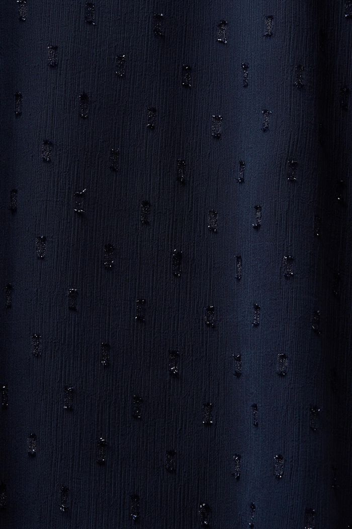 Glitzer-Minikleid aus Plumetis-Chiffon