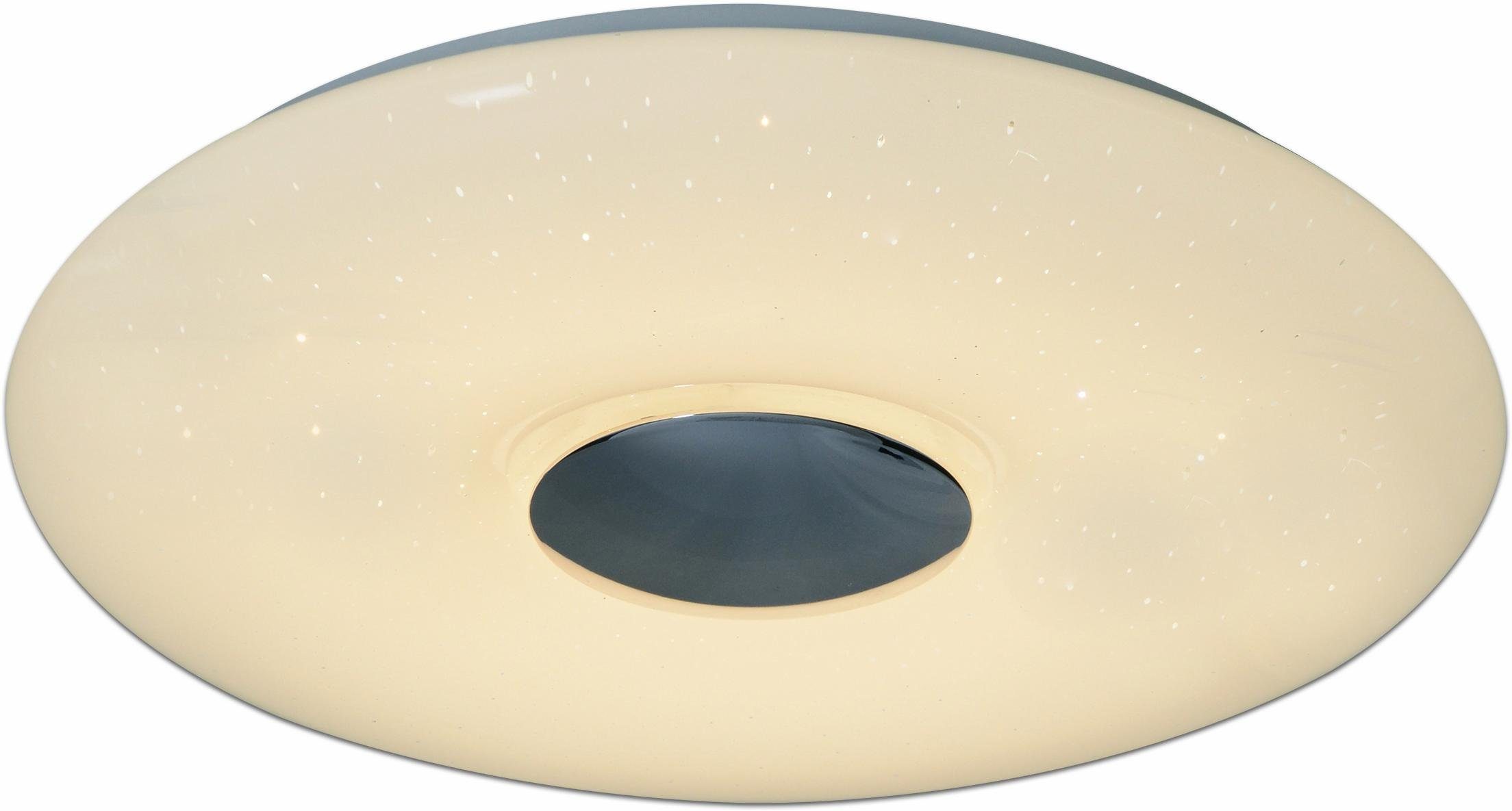näve LED Deckenleuchte VERONA, Dimmfunktion, Farbwechsel, Nachtlichtfunktion, LED fest integriert, Kaltweiß, Warmweiß, LED Deckenlampe