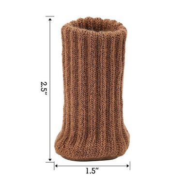 ZanMax Stuhlsocke 24 Stück Stuhlsocken, hochelastische Möbel-Sockenpolster, (24 St)